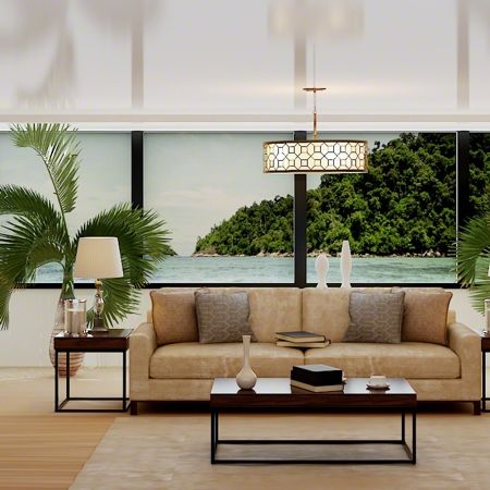 Простые натяжные потолки