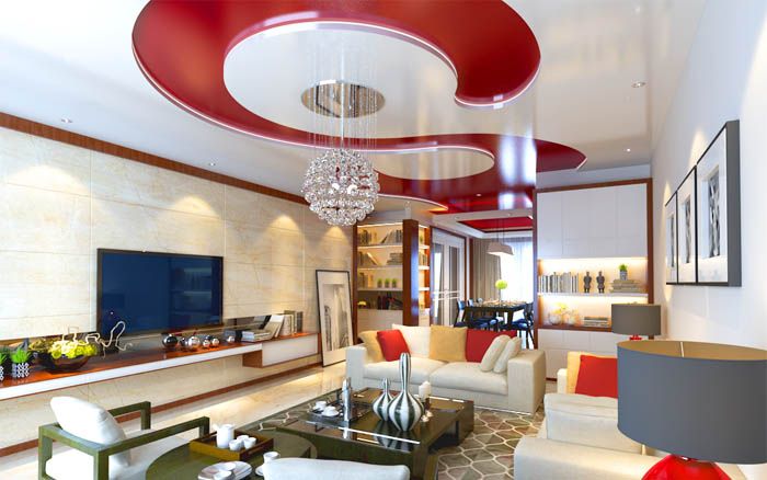 ❺ Установим натяжной потолок